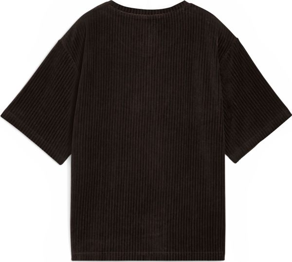 Essentials Elevated Relaxed Velour Rib Tee