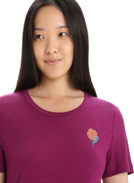 Women Tech Lite II Short Sleeve Tee Springtime Flowers