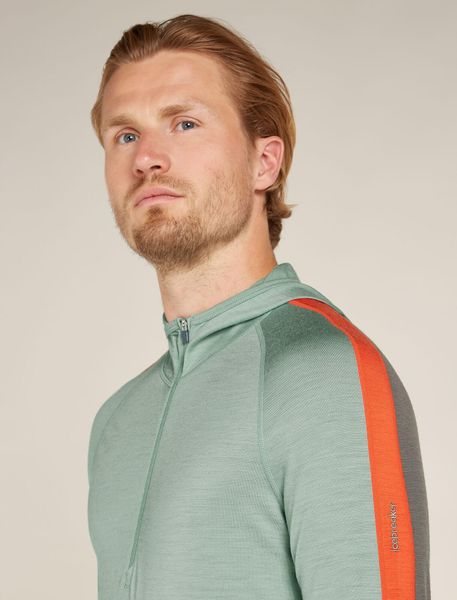 Men Merino 200 Sonebula Long Sleeve Half Zip Hoodie