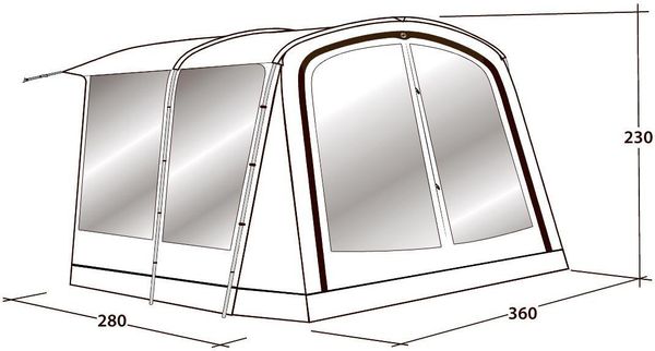 Universal Awning Size 4
