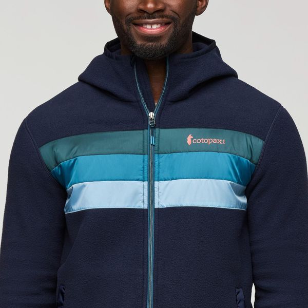 Teca Fleece Hooded Full-zip Jacket