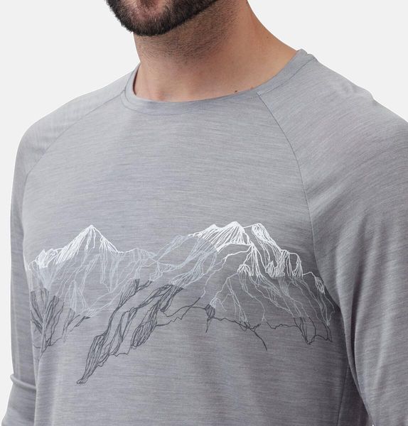 T-shirt Long Sleeve Crew Neck Concord Summit PRI
