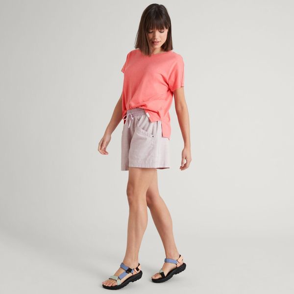 Hot-daze Hemp Wmns Short Sleeve Relaxed