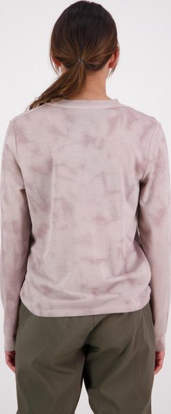 Womens Icon Merino Air-con Relaxed LS Tie Dyed