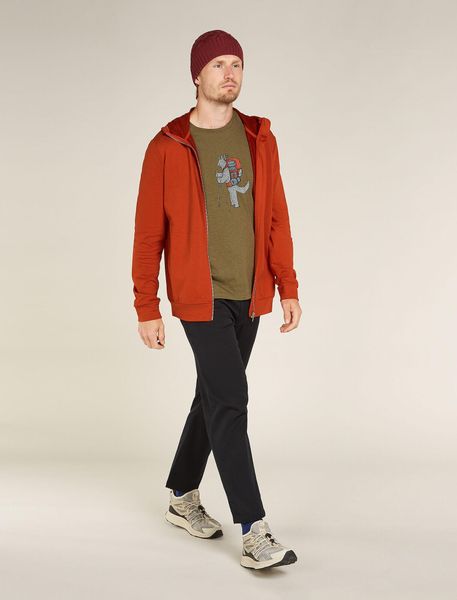 Men Central Classic Long Sleeve Zip Hoodie