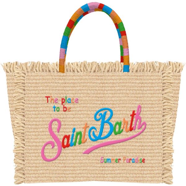 Colette Straw N Hand Bag With Strap